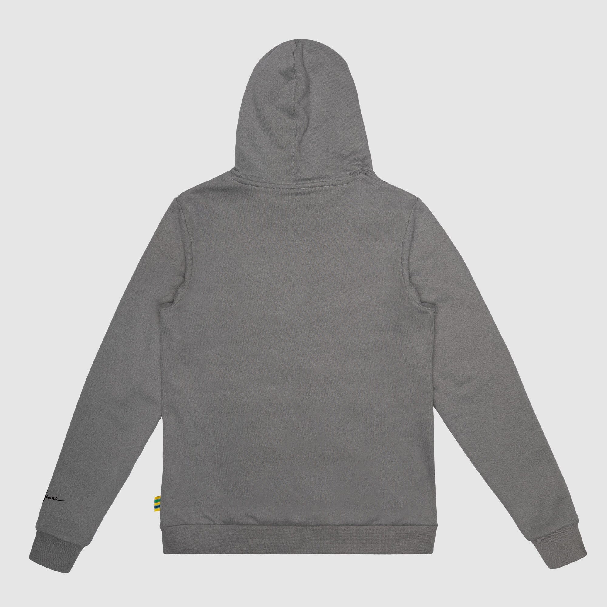 Ayrton Senna F1 Icon Hoodie - Ash/Black Hoodies Ayrton Senna 