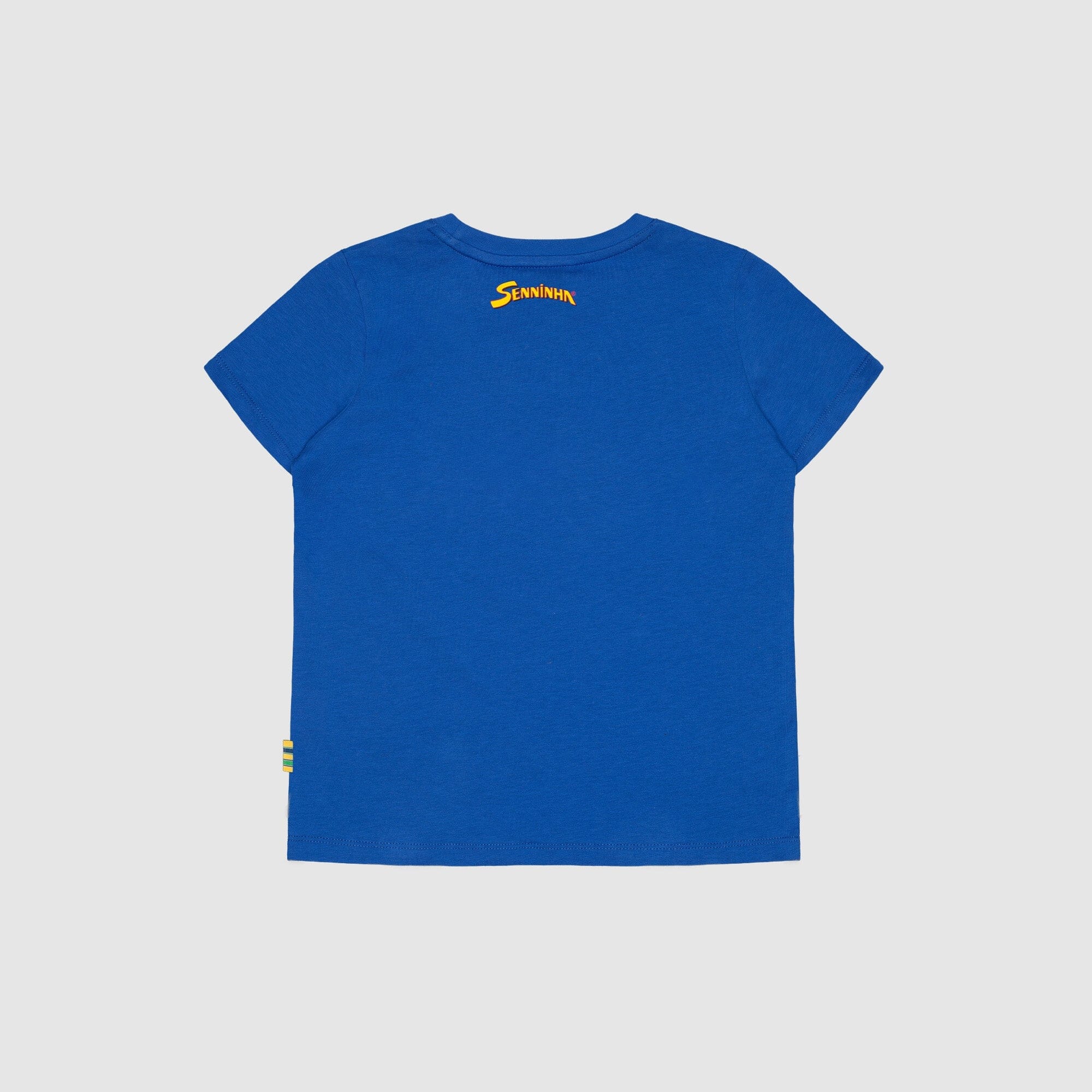 Ayrton Senna F1 Kids Senninha Face T-Shirt - Youth Blue T-shirts Ayrton Senna 