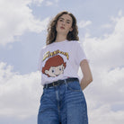 Ayrton Senna F1 Senninha Face T-Shirt - White T-shirts Ayrton Senna 