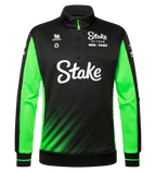 Stake F1 Kick Sauber 2024 Men's Team 1/4 Zip Sweatshirt - Black Sweatshirt Stake F1 Kick Sauber 