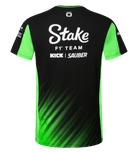 Stake F1 Kick Sauber 2025 Men's Team T-Shirt - Black T-shirts Stake F1 Kick Sauber 