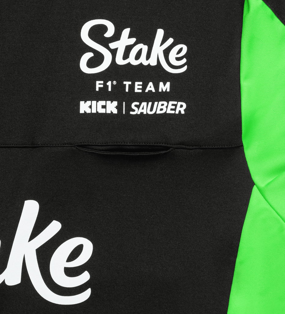 Stake F1 Kick Sauber 2025 Men's Team T-Shirt - Black T-shirts Stake F1 Kick Sauber 