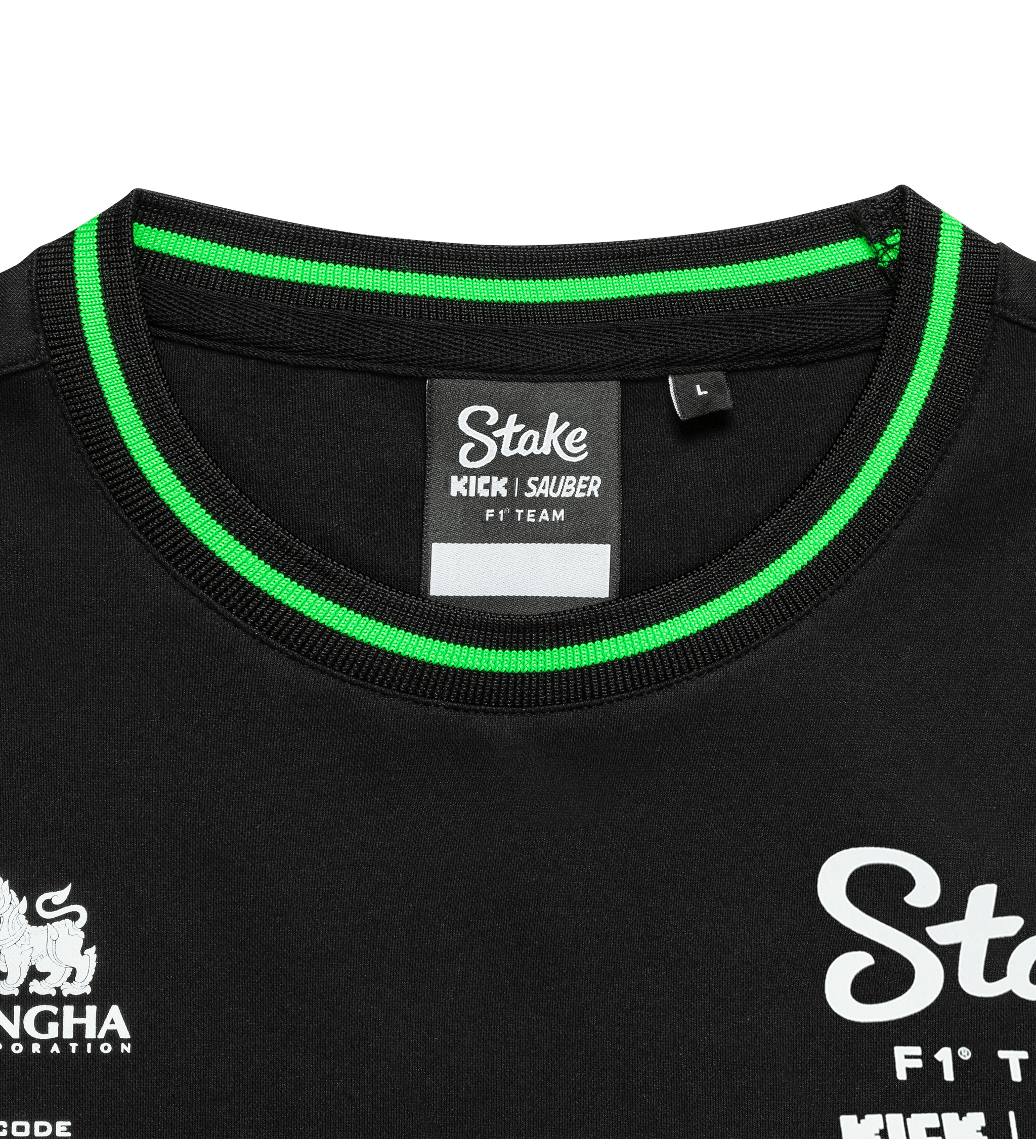 Stake F1 Kick Sauber 2025 Men's Team T-Shirt - Black – CMC