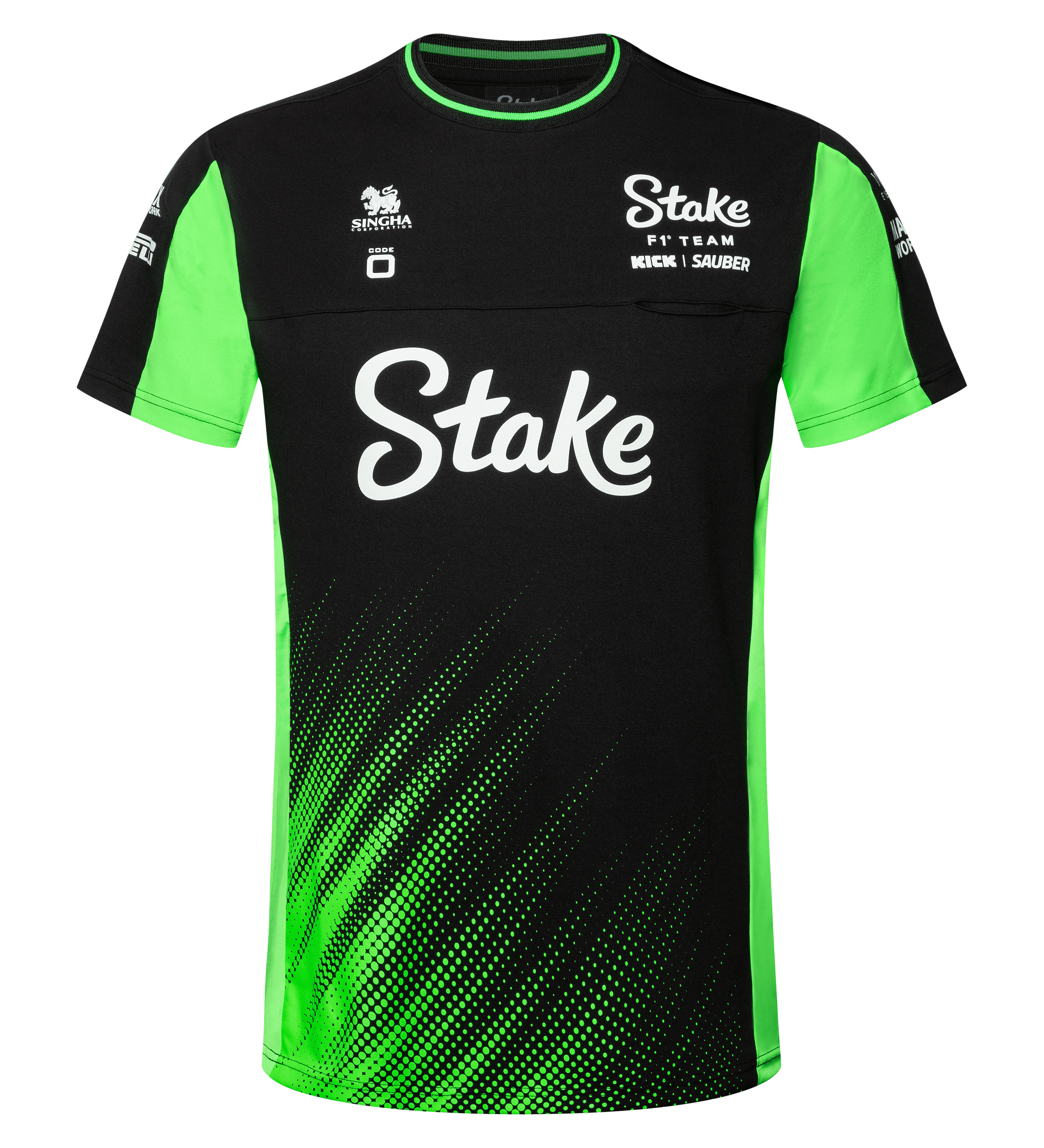 Stake F1 Kick Sauber 2025 Men's Team T-Shirt - Black – CMC