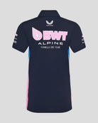 Alpine Racing F1 2025 Women's Team Polo Shirt- Navy Polos Alpine 