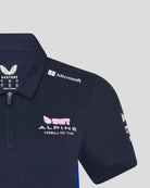 Alpine Racing F1 2025 Women's Team Polo Shirt- Navy Polos Alpine 