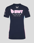 Alpine Racing F1 2025 Women's Team T-Shirt- Navy T-shirts Alpine 