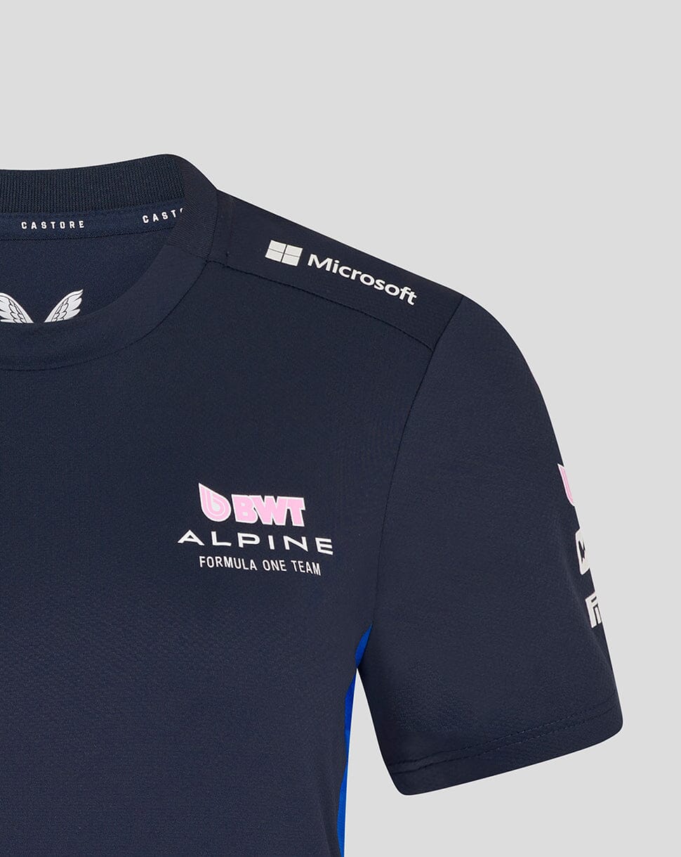 Alpine Racing F1 2025 Women's Team T-Shirt- Navy T-shirts Alpine 
