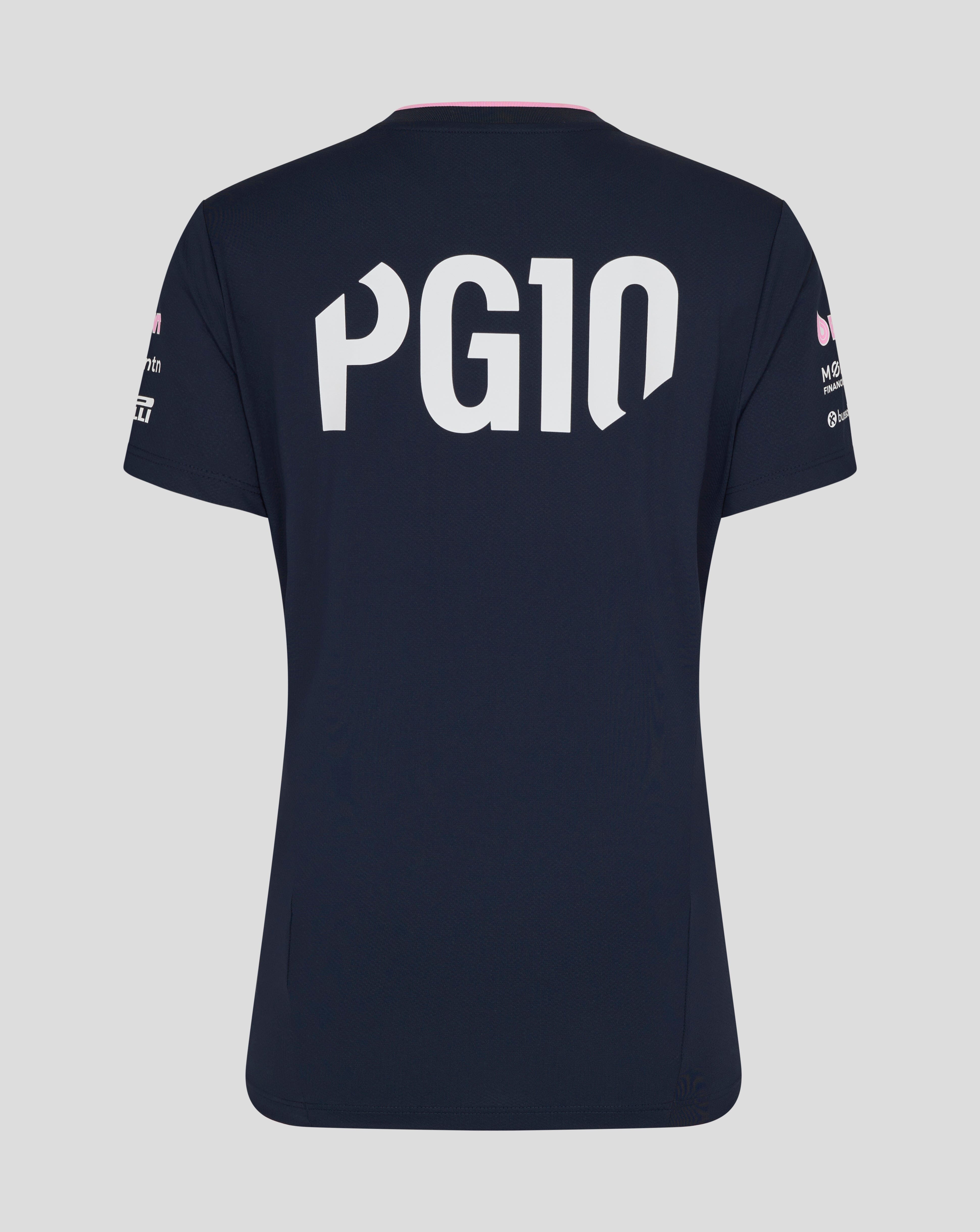 Alpine Racing F1 2025 Women's Pierre Gasly Team T-Shirt - Navy T-shirts Alpine 