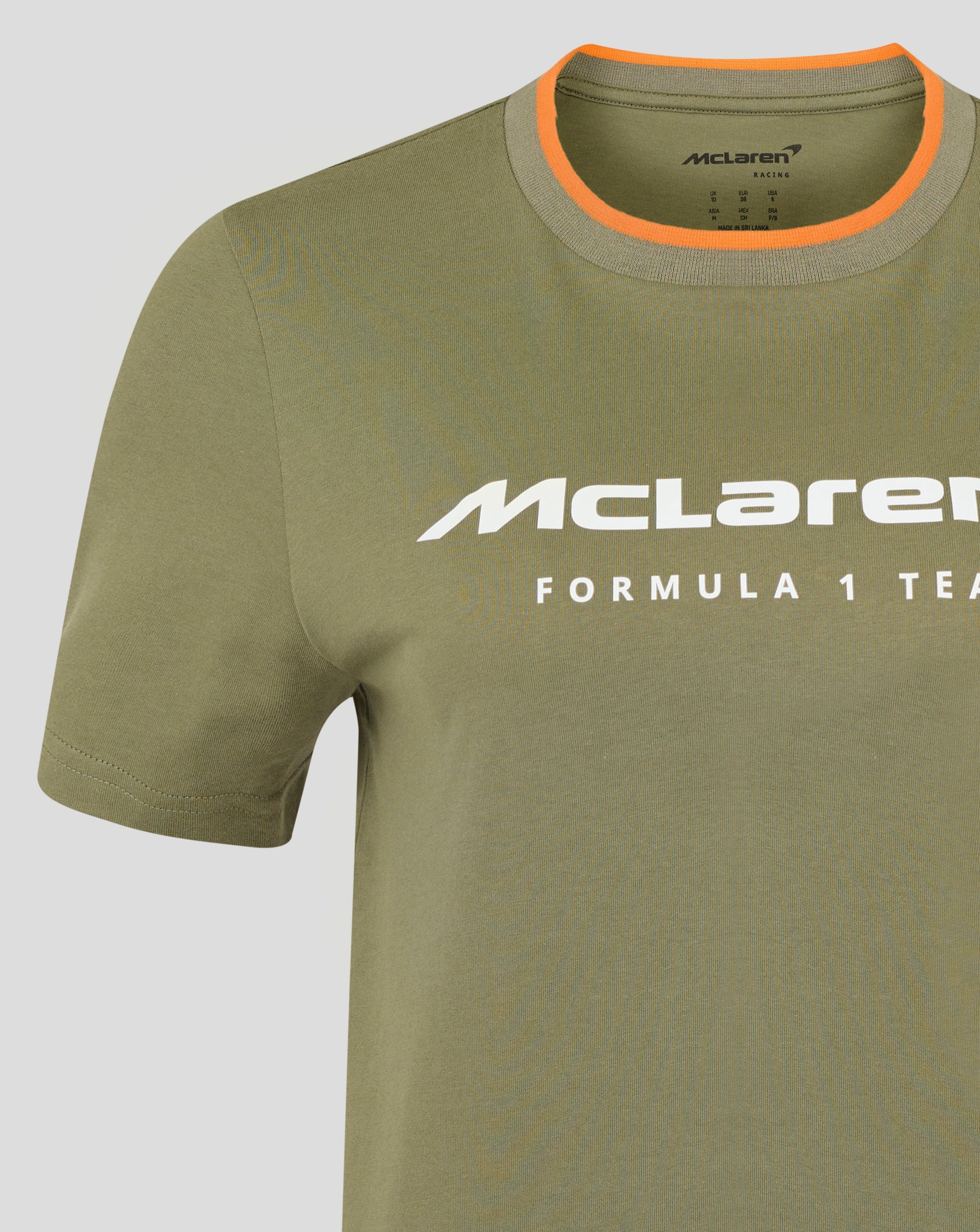 McLaren F1 Women's Core Essentials Logo T-Shirt - Deep Lichen