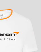 McLaren F1 Women's Core Essentials Logo T-Shirt - Deep Lichen Green/White/Orange/Black/Pink T-shirts McLaren-Castore 
