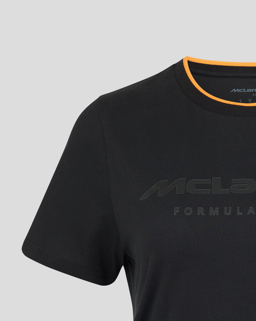 McLaren F1 Women's Core Essentials Logo T-Shirt - Deep Lichen Green/White/Orange/Black/Pink T-shirts McLaren-Castore 