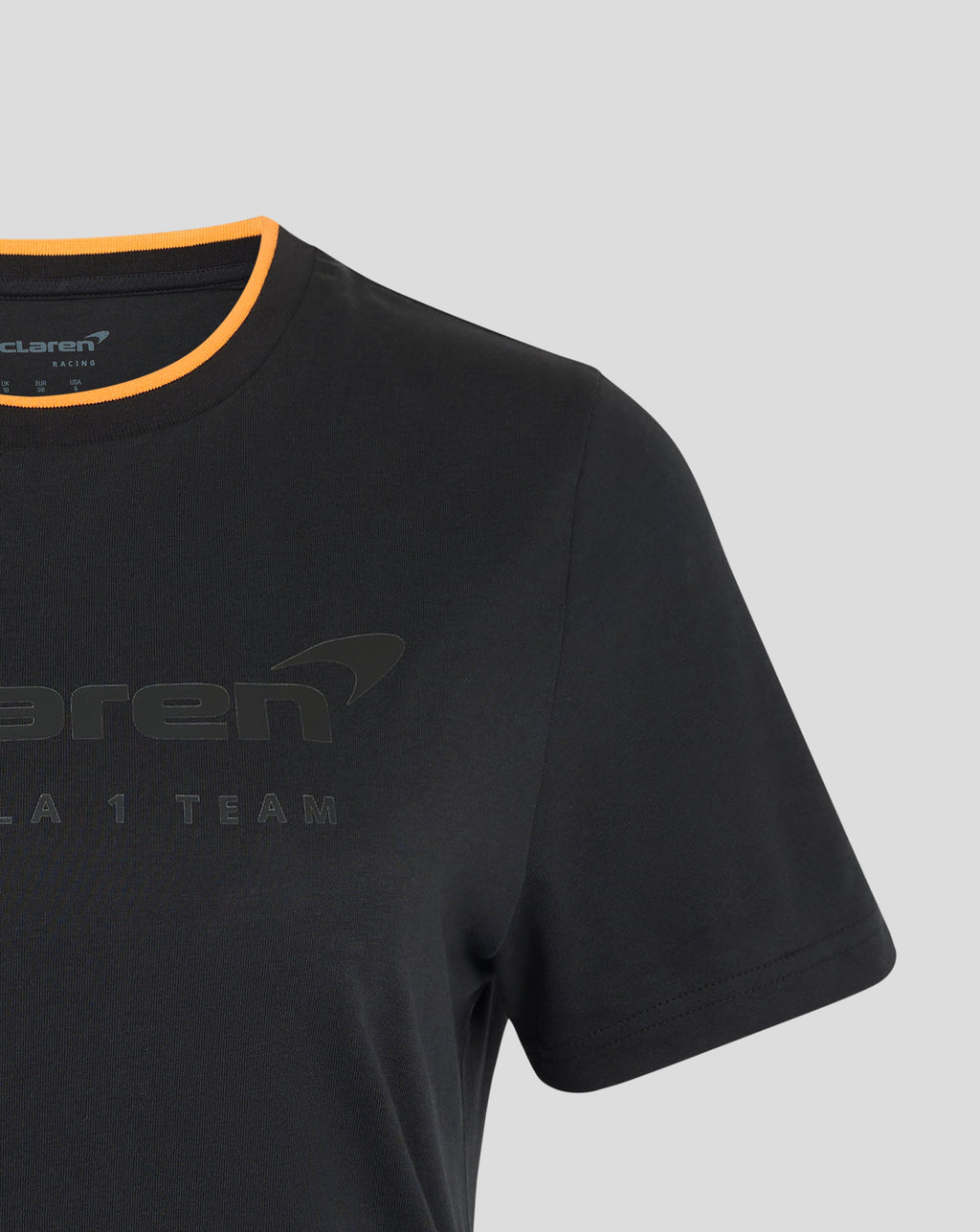 McLaren F1 Women's Core Essentials Logo T-Shirt - Deep Lichen Green/White/Orange/Black/Pink T-shirts McLaren-Castore 