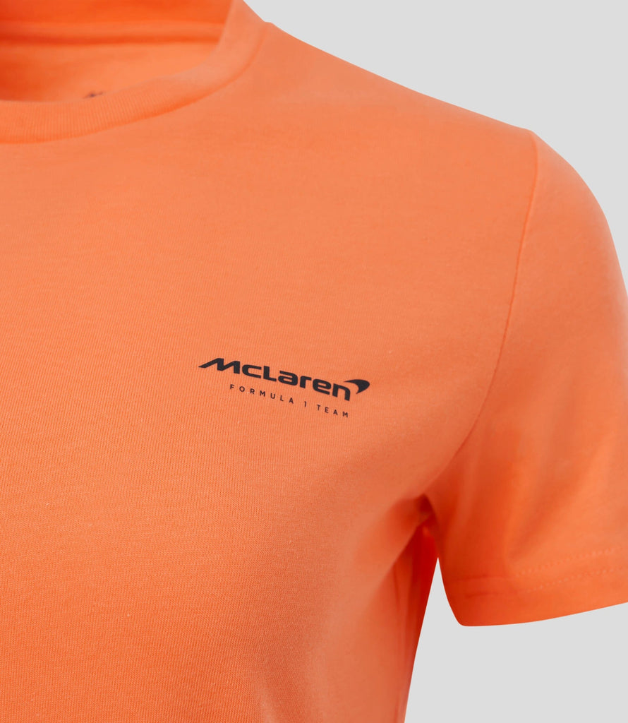 McLaren F1 Women's Daniel Ricciardo Core T-Shirt -Black/Orange/Grey T-shirts McLaren-Castore 