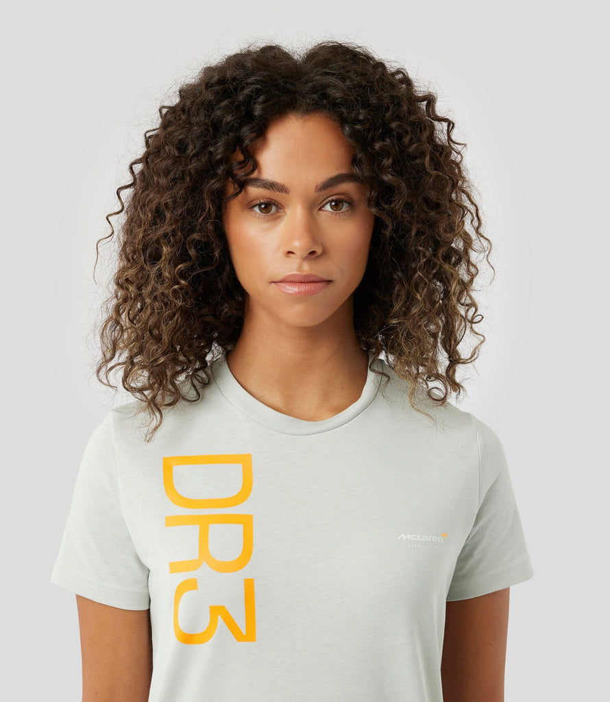 McLaren F1 Women's Daniel Ricciardo Core T-Shirt -Black/Orange/Grey T-shirts McLaren-Castore 