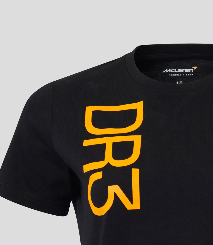 McLaren F1 Women's Daniel Ricciardo Core T-Shirt -Black/Orange/Grey T-shirts McLaren-Castore 