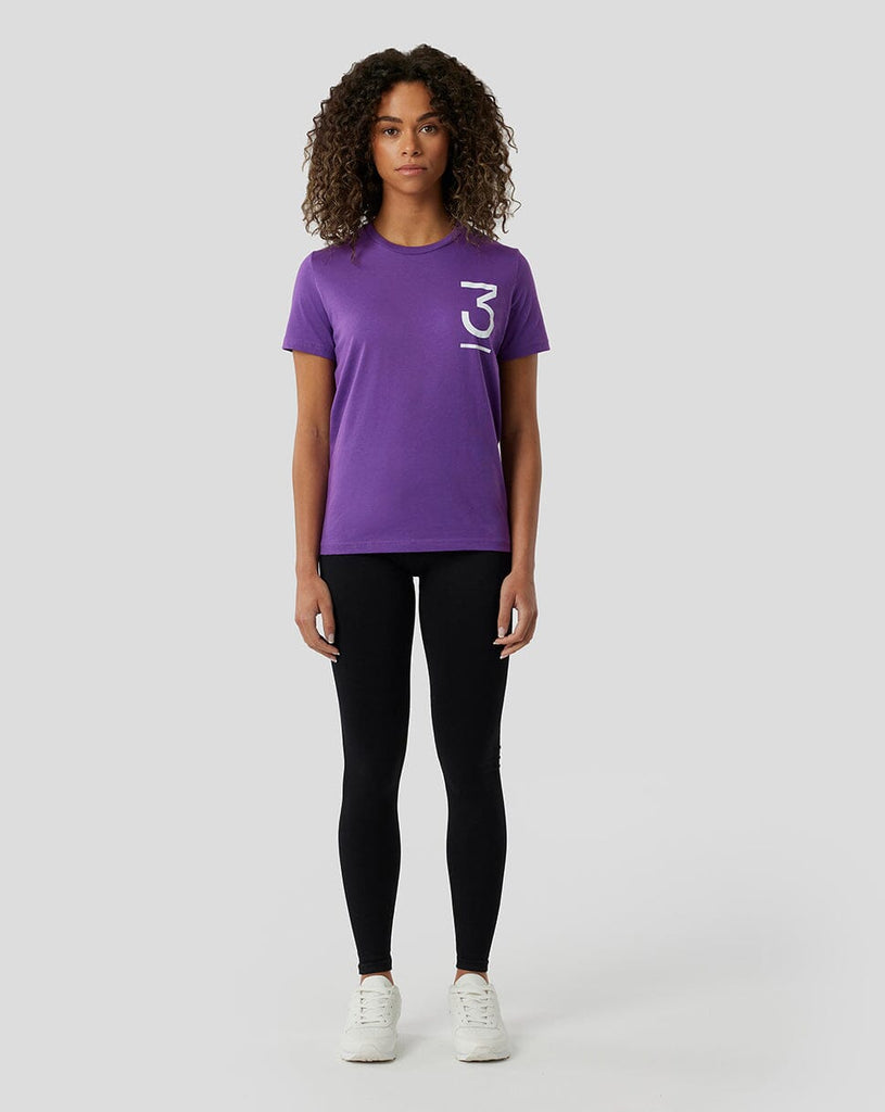McLaren F1 Women's Daniel Ricciardo Home Territories T-Shirt- Purple T-shirts McLaren-Castore 