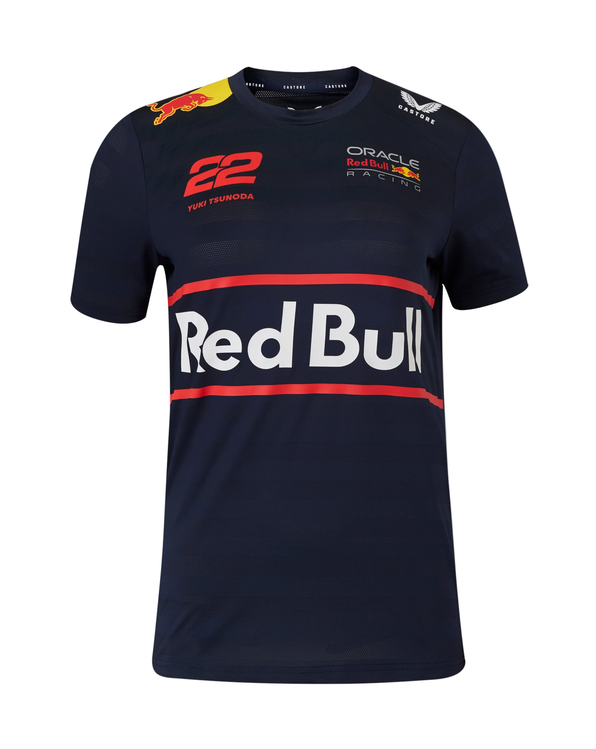 Red Bull Racing F1 Women's 2025 Yuki Tsonoda Team T-Shirt- Navy