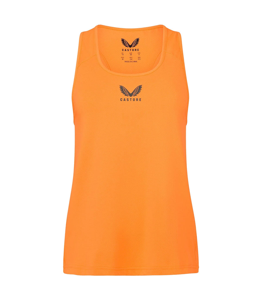 McLaren F1 Women's Performance Tank Top Vest - Papaya Tank Top McLaren-Castore 