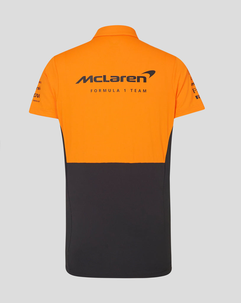 McLaren F1 2024 Women's Team Polo Shirt - Papaya Polos McLaren-Castore 