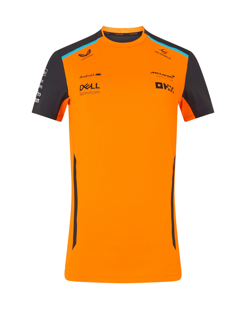 McLaren F1 2024 Women's Team T-Shirt - Papaya/Phantom T-shirts McLaren-Castore 