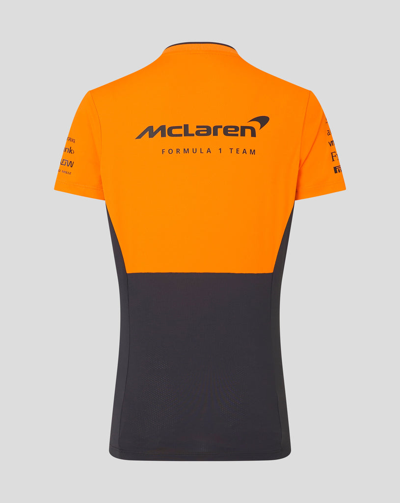 McLaren F1 2024 Women's Team T-Shirt - Papaya/Phantom T-shirts McLaren-Castore 