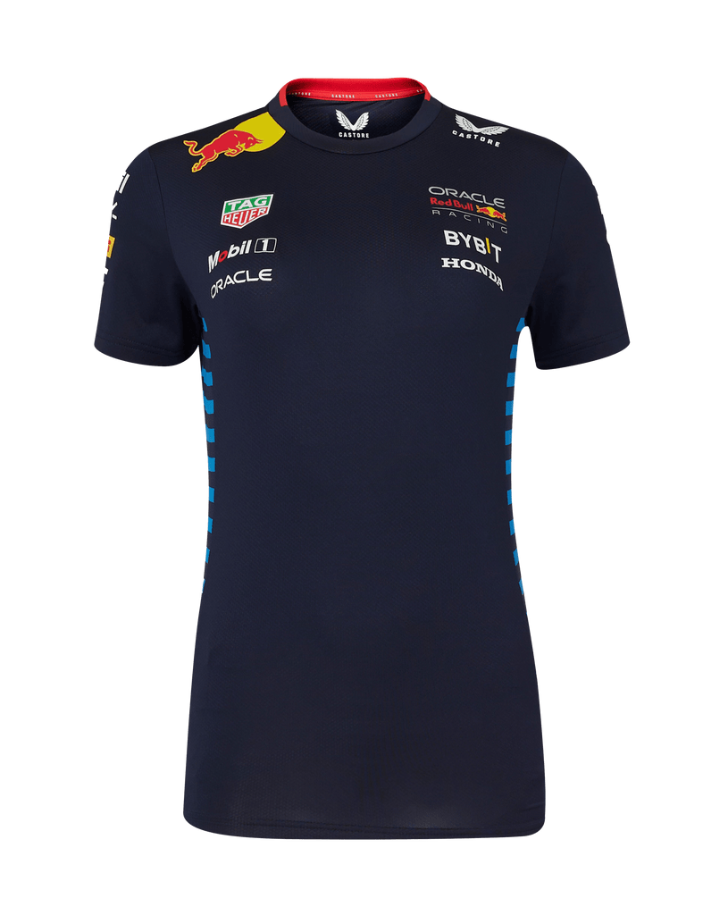 Red Bull Racing F1 Women's 2024 Team T-Shirt- Navy T-shirts Red Bull Racing 