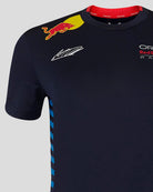 Red Bull Racing F1 Women's 2024 Max Verstappen Team T-Shirt- Navy T-shirts Red Bull Racing 