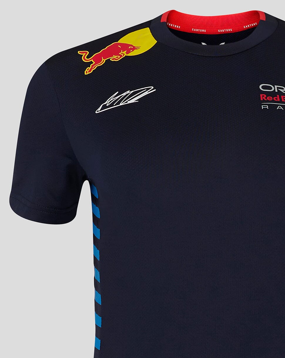 Red Bull Racing F1 Women's 2024 Max Verstappen Team T-Shirt- Navy T-shirts Red Bull Racing 