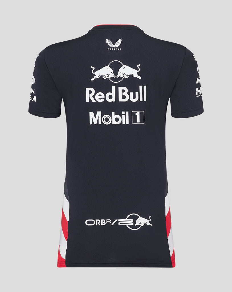 Red Bull Racing F1 Women's 2024 Special Edition America Race Team T-Shirt- Navy T-shirts Red Bull Racing 