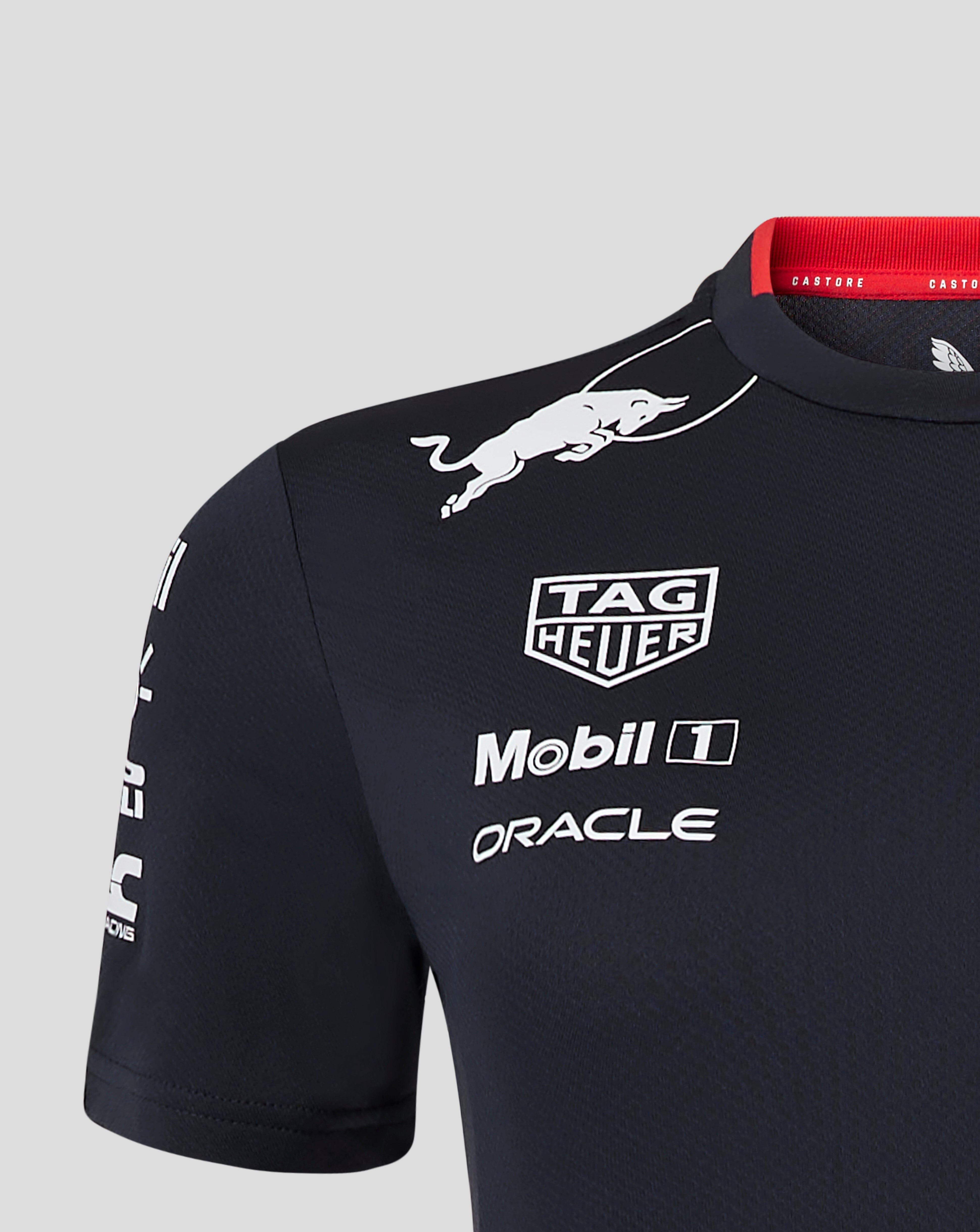 Red Bull Racing F1 Women's 2024 Special Edition America Race Team T-Shirt- Navy T-shirts Red Bull Racing 