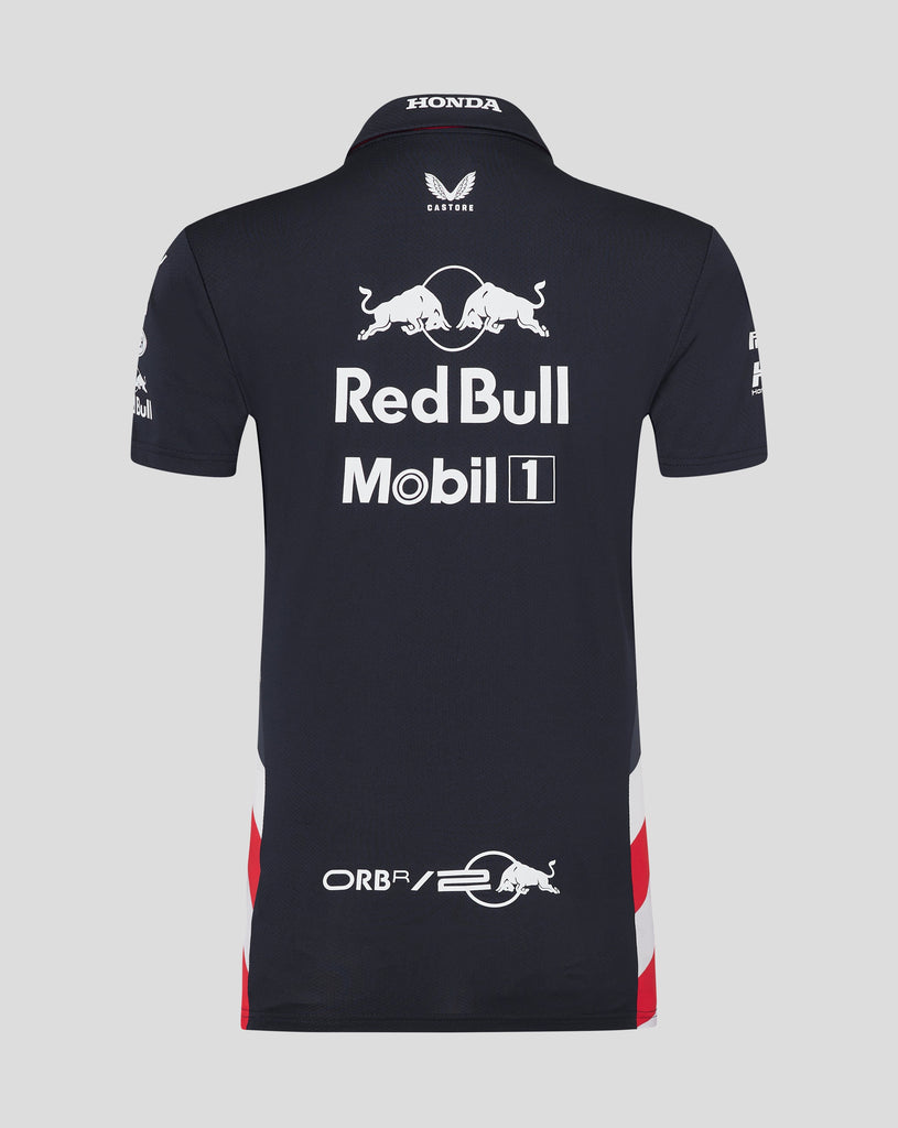 Red Bull Racing F1 Women's 2024 Special Edition America Race Team Polo Shirt- Navy Polos Red Bull Racing 