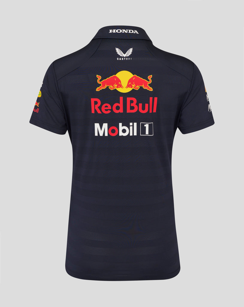 Red Bull Racing F1 Women's 2025 Team Polo Shirt- Navy Polos Red Bull Racing 