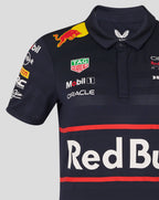 Red Bull Racing F1 Women's 2025 Team Polo Shirt- Navy Polos Red Bull Racing 