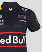 Red Bull Racing F1 Women's 2025 Team Polo Shirt- Navy Polos Red Bull Racing 