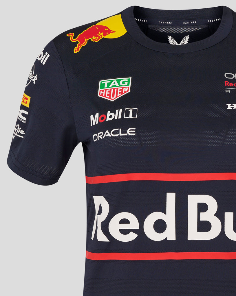 Red Bull Racing F1 Women's 2025 Team T-Shirt- Navy T-shirts Red Bull Racing 