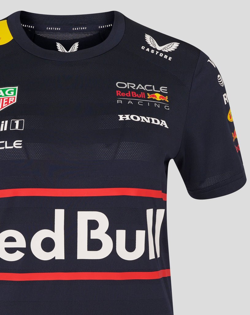 Red Bull Racing F1 Women's 2025 Team T-Shirt- Navy T-shirts Red Bull Racing 