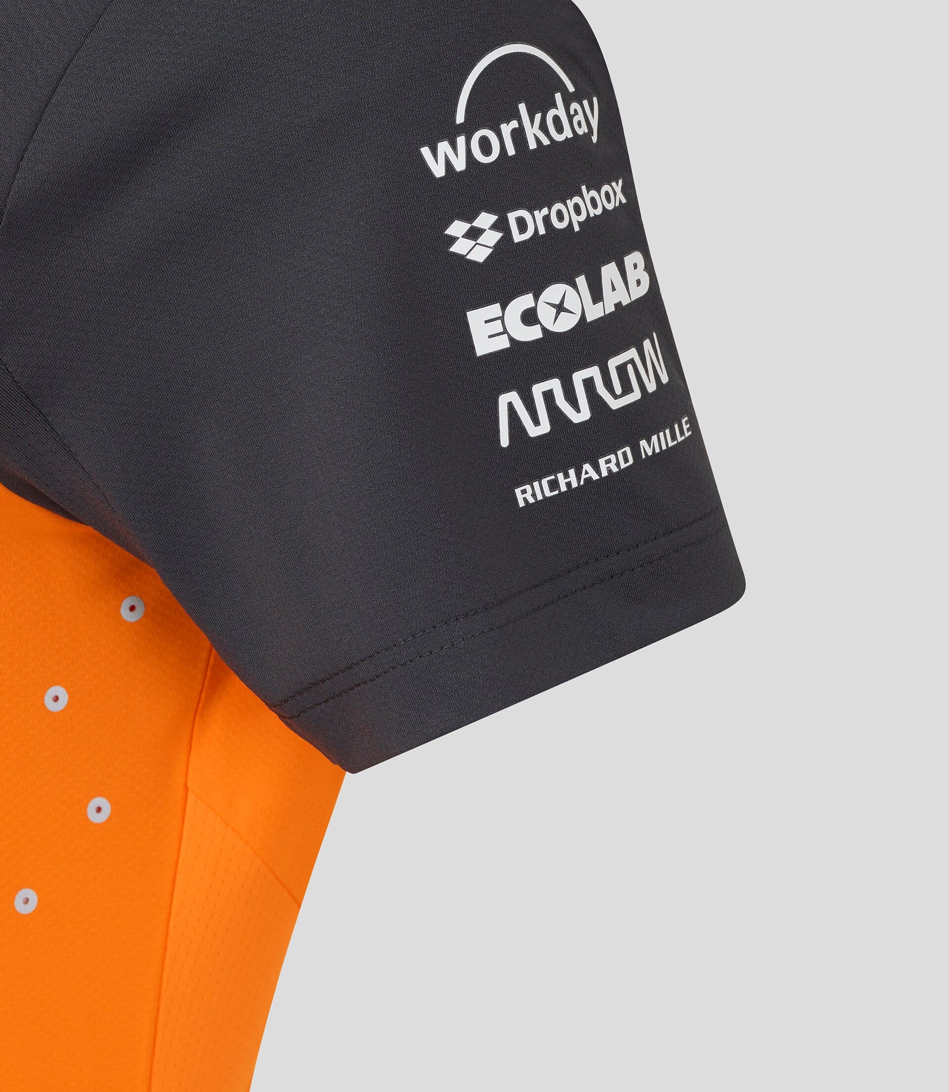 McLaren F1 2025 Women's Lando Norris Team Polo Shirt - Papaya Polos McLaren-Castore 