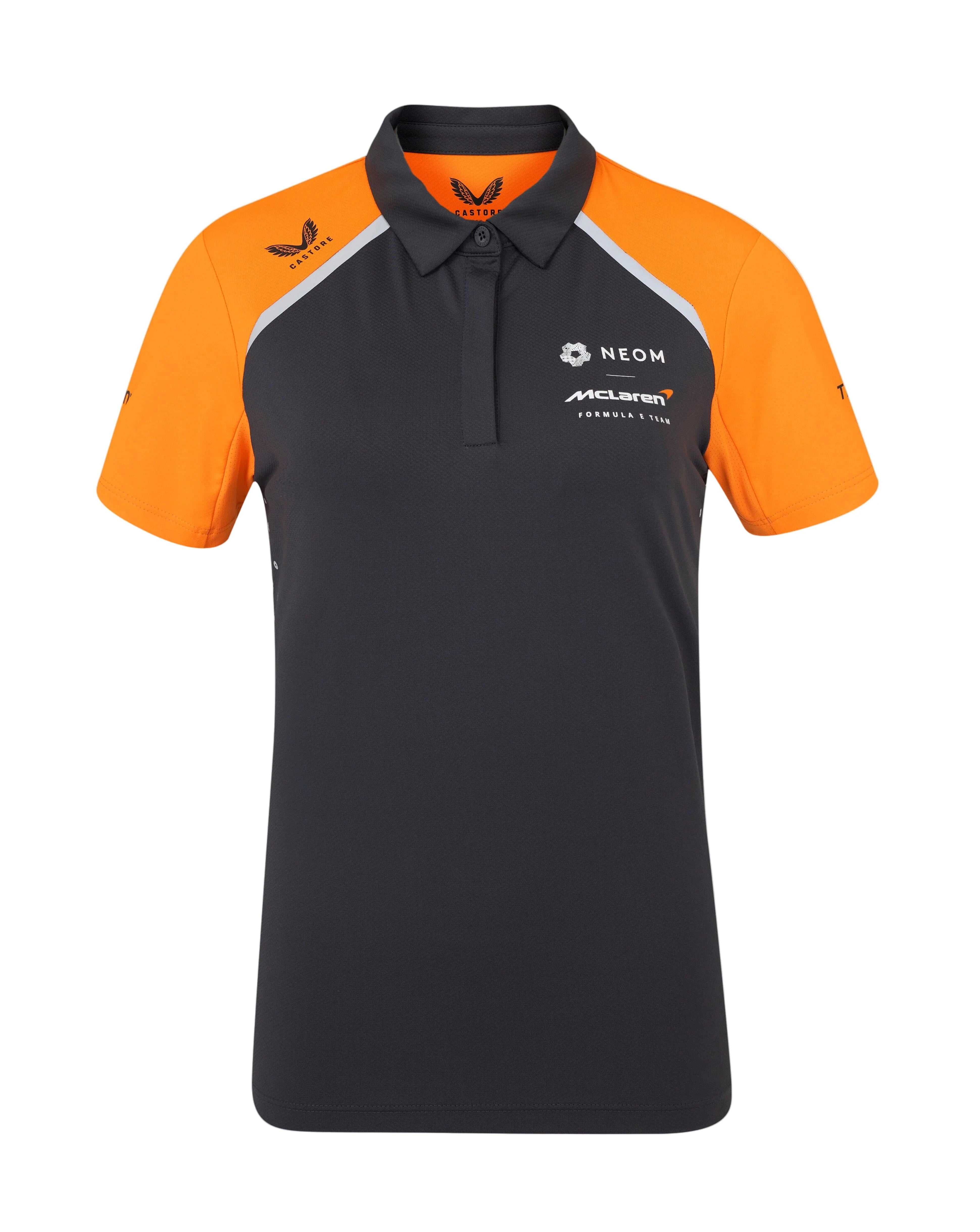 McLaren Formula E 2025 Men's Team Polo Shirt - Phantom T-shirts McLaren Formula E 