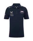 Alpine Racing F1 2025 Kids Team Polo Shirt- Navy Polos Alpine 