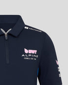 Alpine Racing F1 2025 Kids Team Polo Shirt- Navy Polos Alpine 