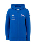 Alpine Racing F1 2025 Kids Team Full Zip Hoodie - Blue Hoodies Alpine 