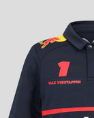 Red Bull Racing F1 Kid's 2025 Max Verstappen Team Polo Shirt- Youth Navy Polos Red Bull Racing 