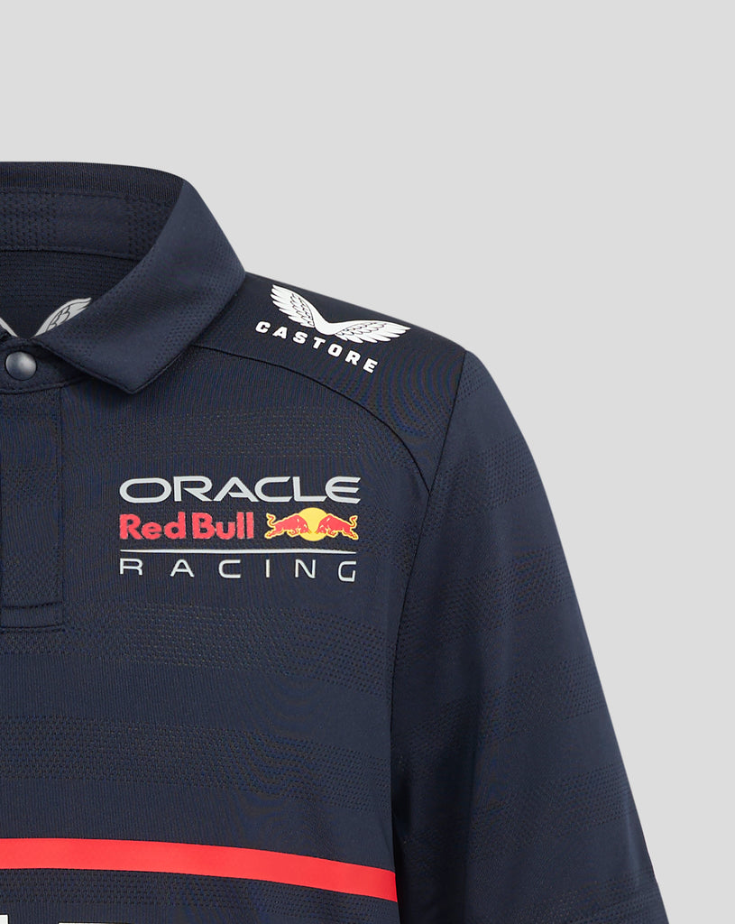 Red Bull Racing F1 Kid's 2025 Max Verstappen Team Polo Shirt- Youth Navy Polos Red Bull Racing 
