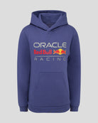 Red Bull Racing F1 Kid's Large Logo Hoodie - Youth Navy/Blue/Gray Hoodies Red Bull Racing S Blue 
