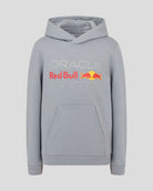 Red Bull Racing F1 Kid's Large Logo Hoodie - Youth Navy/Blue/Gray Hoodies Red Bull Racing S Gray 