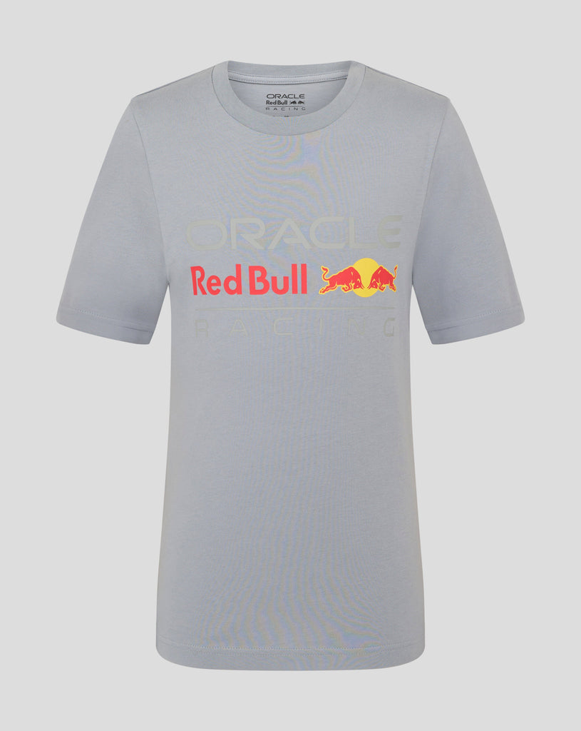 Red Bull Racing F1 Kids Large Front Logo T-shirt - Youth Navy/White/Blue/Gray T-shirts Red Bull Racing S Gray 
