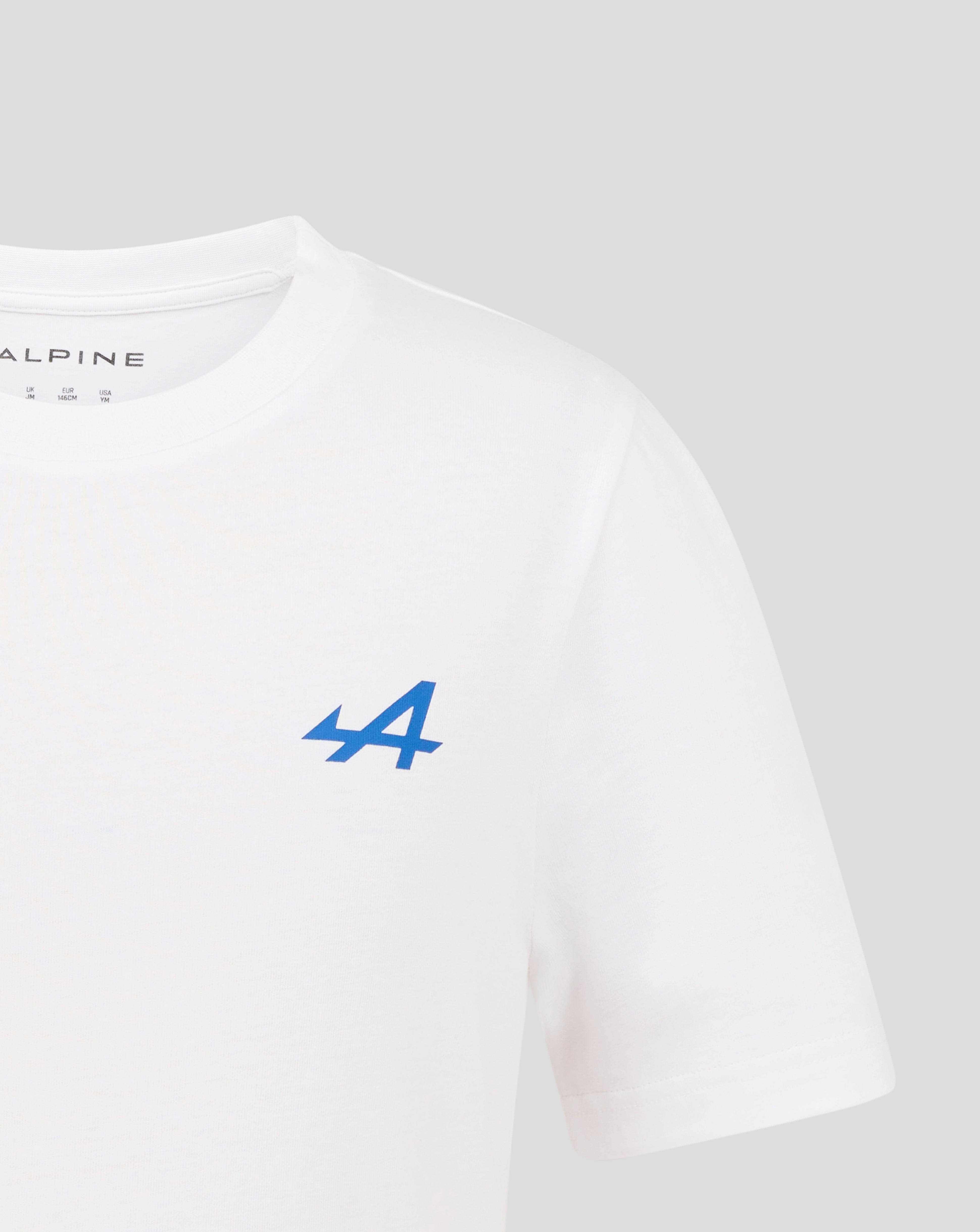 Alpine Racing F1 Kids Graphic T-Shirt - Youth White T-shirts Alpine 