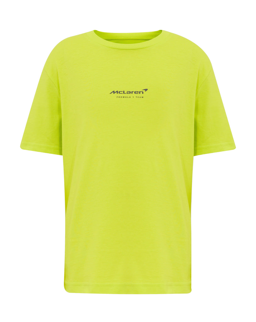 McLaren F1 Kids Night Race Graphic T-Shirt - Youth Evening Primrose T-shirts McLaren-Castore 