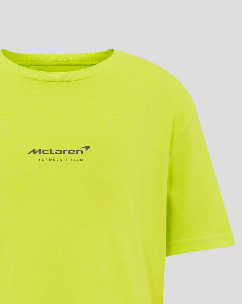 McLaren F1 Kids Night Race Graphic T-Shirt - Youth Evening Primrose T-shirts McLaren-Castore 